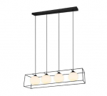 Trio-Lighting Gabbia  4-pc E14 matt black piekaramā lampa