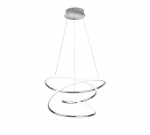 Trio Bologna LED piekarama lampa chrome 4000K brushed steel R37051106 4017807525649