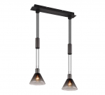 Trio-Lighting Stanley  2-pc E27 matt black piekaramā lampa