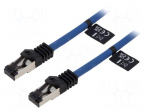 Patch cord | S/FTP | Cat: Cat 8.1 | RJ45 plug,both sides | stranded