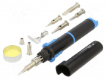Soldering iron: gas | 130W | 580&deg;C | Shape: chisel | 2h