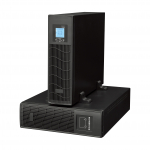 6000 Online UPS Rack model 6kVA (3U) with empty unit (3U) for 16 x 7Ah/12V batteries