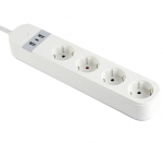 Gembird Smart Power Strip with USB Charger 4 Sockets Smart Socket