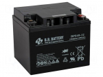 Re-battery: acid-lead | 12V | 40Ah | AGM | maintenance-free | 14.3kg