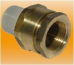 PPR pāreja ar saskrūvi d20x1/2"F, pelēka PPR pāreja ar saskrūvi, iek&scaron;ējā vītne