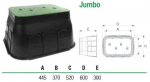&Scaron;ahta kantaina 52x60xH30cm JUMBO &Scaron;ahta elektoventiļiem JUMBO, kantaina