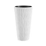 Tooted koju ja aeda // &Otilde;ues | Aiam&ouml;&ouml;bel // Doniczka z wkładem Sandy Slim DPSP400 biała