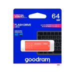 V&auml;lised salvestusseadmed // USB m&auml;lupulgad // Pendrive Goodram USB 3.2 64GB pomarańczowy
