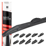 Auto- ja mootorrattatooted, elektroonika, navigatsioon, CB raadio // Tuuleklaasipuhastid // Pi&oacute;ro wycieraczki amio hybrid multiconnect 26" 650mm 65cm 11 adapter&oacute;w amio-02212