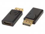 &Uuml;hendused // Different Audio, Video, Data connection plug and sockets // 92-155# Przejście hdmi gniazdo hdmi-wtyk display port