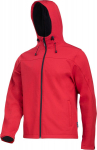 Jalan&otilde;ud, t&ouml;&ouml;riided | Isikukaitsevahendid // T&ouml;&ouml;-, kaitse-, k&otilde;rgn&auml;htavusega riided // Kurtka softshell z kapt. czerwona, "xl", ce, lahti