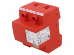 Surge arrester | Type 1+2 | Poles: 2 | In 8/20us: 20kA | -40&divide;80&deg;C | IP20