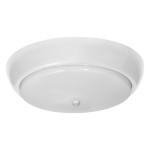 Uued tooted // KOKO oprawa 2xE27 z czujnikiem ruchu PIR, 2x40W, biała-polipropylen, klosz matowy-poliwęglan, IP44, IK10