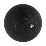 Isikliku hoolduse tooted // Masseerijad // Piłka do masażu 12cm, kolor czarno-niebieski, materiał EPP, REBEL ACTIVE