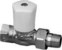 Straight manual radiator valve 1/2"HEIMEIER