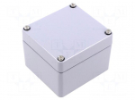 Enclosure: multipurpose | X: 75mm | Y: 80mm | Z: 57mm | AL | aluminium