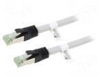 Patch cord | S/FTP | Cat: 6a | RJ45 plug,both sides | stranded | Cu | 15m