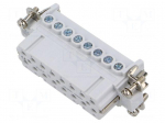 Connector: HDC | contact insert | female | JDA | PIN: 16 | 16A | 600V
