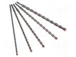 Drill set | Holder: SDS-Plus&reg; | &Oslash;: 10mm,12mm,14mm,16mm | L: 450mm