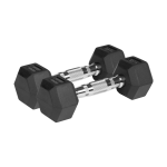 Spordiks ja aktiivseks puhkuseks // Spordikaubad ja varustus // Hantle żeliwne gumowane HEX 2x3 kg REBEL ACTIVE