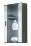 Cama hanging display cabinet SOHO grey/white gloss
