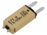Fuse: thermal | 12.45mm | automotive | 5A | 28VDC | E73