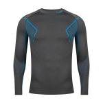 Men's thermoactive sweatshirt Alpinus Active Base Layer gray GT43860 S