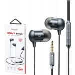 Wired headphones yesido YH42 Earphone 3.5mm With Microfone Black