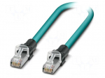 Patch cord | S/UTP | Cat: 5 | RJ45 plug,both sides | stranded | Cu | 1m