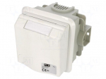 Connector: AC supply 3-phase | socket | female | 16A | 415VAC | Design