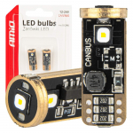 Autolambid, Mootorratta ja traktori valgustid // Autolambid, Mootorratta ja traktori valgustid // Żar&oacute;wki led canbus t10 w5w 3smd 3838 white 12v 24v amio-04246