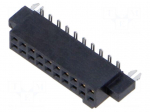 Connector: PCB to PCB | socket | female | PIN: 20 | SFM | vertical | 3.7A