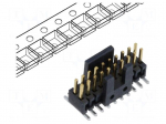 Connector: pin strips | socket | male | PIN: 20 | vertical | SMT | 1.27mm