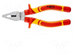 Pliers | insulated,universal | 160mm | Chrom-vanadium steel
