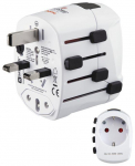 Converter Hama World Travel Pro White