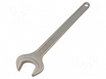 Wrench: flat | single sided | 70mm | L: 572mm | tool steel