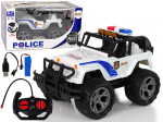 M&auml;nguala | PC | Konsoolid | Tarvikud // Raadio teel juhitavad m&auml;nguasjad ja tarvikud // Auto R/C Policja Jeep Policyjny 1:14 Zdalnie Sterowane Efekty Świetlne