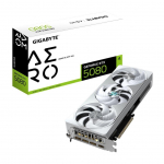 Graphic card / Video cards Gigabyte  Graphics Card||NVIDIA GeForce RTX 5080|16 GB|GDDR7|256 bit|PCIE 5.0 16x|GPU 2617 MHz|Dual Slot Fansink|1xHDMI|3xDisplayPort|GV-N5080AEROOC-16GD1.0