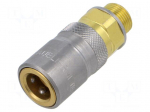 Splice terminal: quick splice | Thread: G 3/8" external | socket