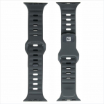 Strap Evelatus Evelatus Watch 38/40/41 Sport Silicone Loop Anthracite Gray