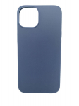 Back panel cover iLike Apple iPhone 13 6.1' Matt TPU case Navy Blue