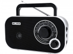 Audio- ja HiFi-s&uuml;steemid // Radio , Muud heliseadmed // 77-543# Radio przenośne analogowe am/fm blow ra12 czarno-srebrne