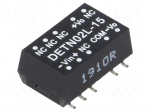 Converter: DC/DC | 2W | Uin: 4.5&divide;5.5V | Uout: 15VDC | Uout2: -15VDC | SMD
