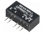 Converter: DC/DC | 1W | Uin: 4.75&divide;5.5V | Uout: 15VDC | Uout2: -15VDC