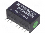 Converter: DC/DC | 2W | Uin: 4.5&divide;13.2V | 12VDC | Iout: 167mA | SIP8 | 4.5g