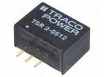 Converter: DC/DC | Uin: 3&divide;5.5V | 1.2VDC | Iout: 2A | SIP3 | 14x10.1x7.5mm
