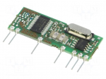 Module: RF | AM receiver | AM,ASK | 433.92MHz | -114dBm | 5VDC | 7.5mA