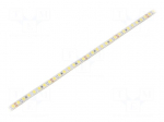LED tape | white cold | 2835 | 24V | LED/m: 168 | 5mm | IP65 | 8W/m