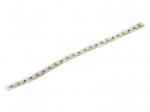 LED tape | white warm | 2216 | LED/m: 240 | 8mm | white PCB | IP20 | 120&deg;