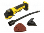 Oscillating multi-tool | battery | for cutting,grinding | 18VDC